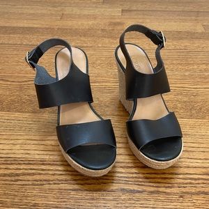 J crew wedge sandals